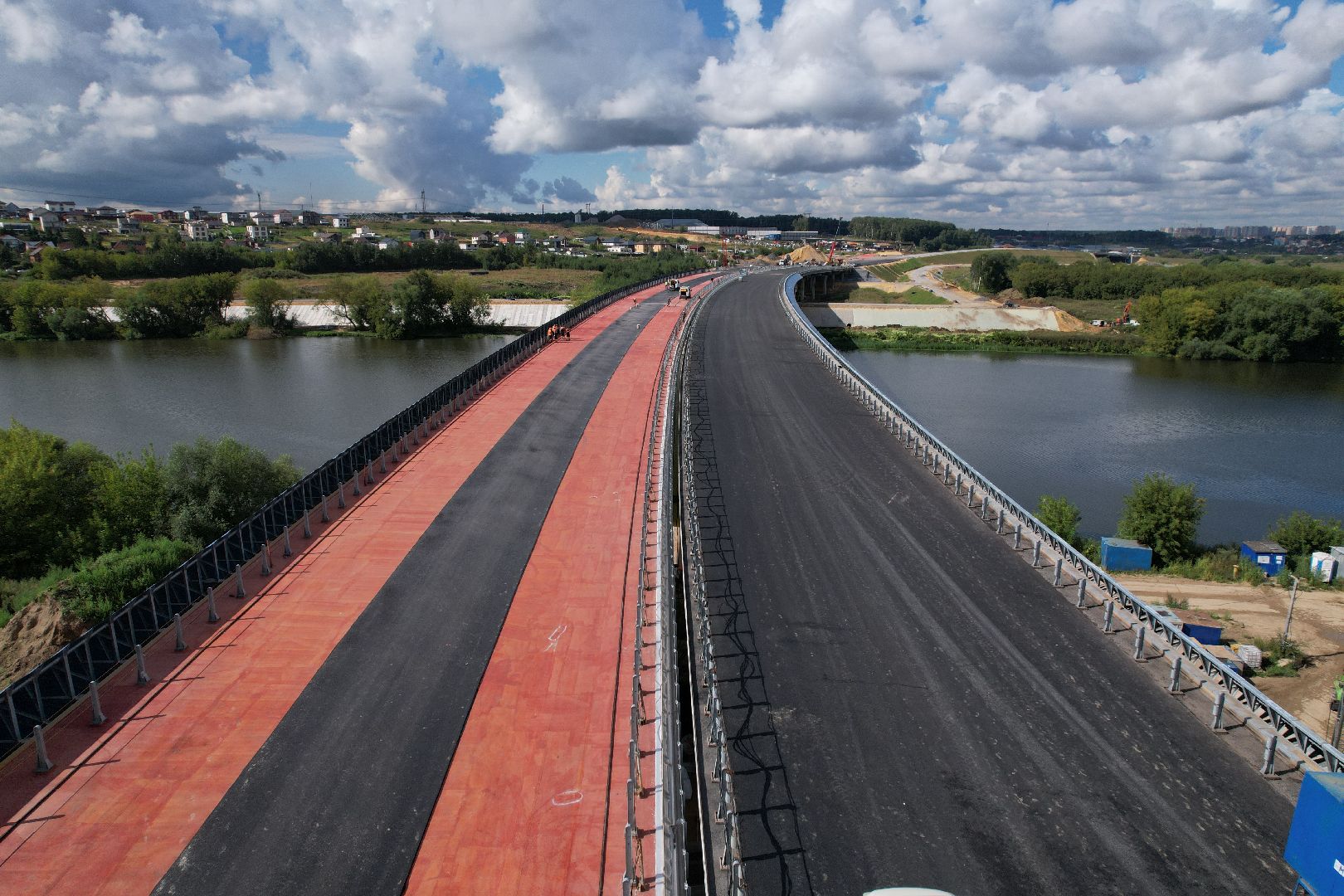 видео с коптера, юла, трасса, дороги, строительство, ленинский,