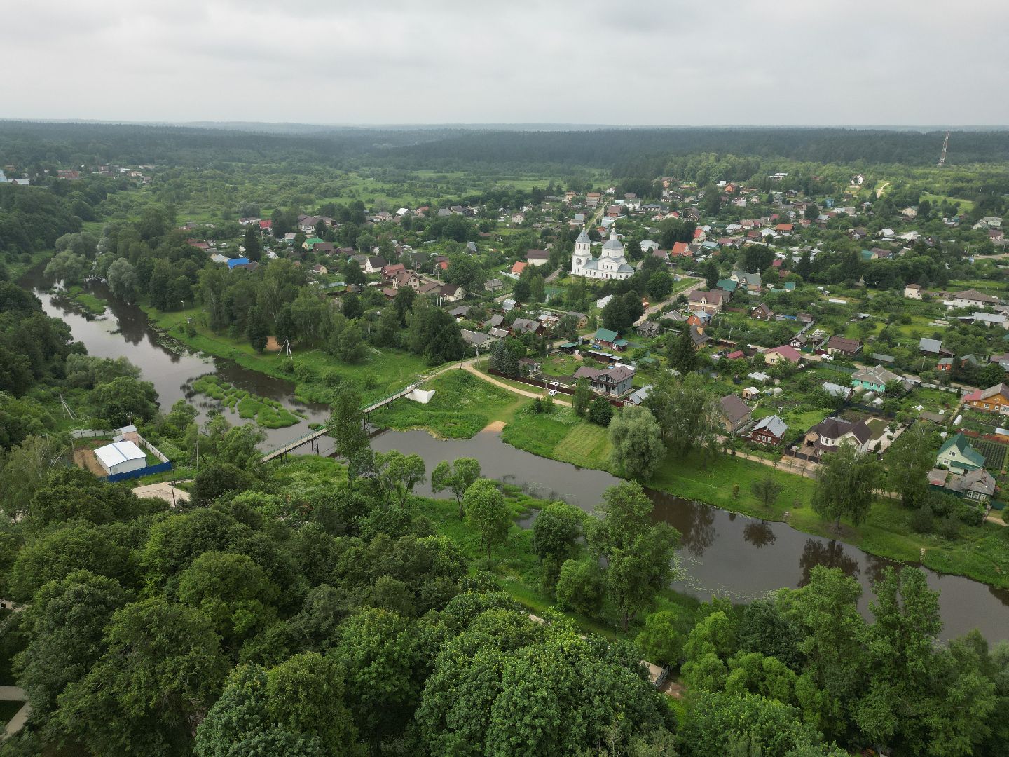 видео с коптера, верея, благоустройство, города,
