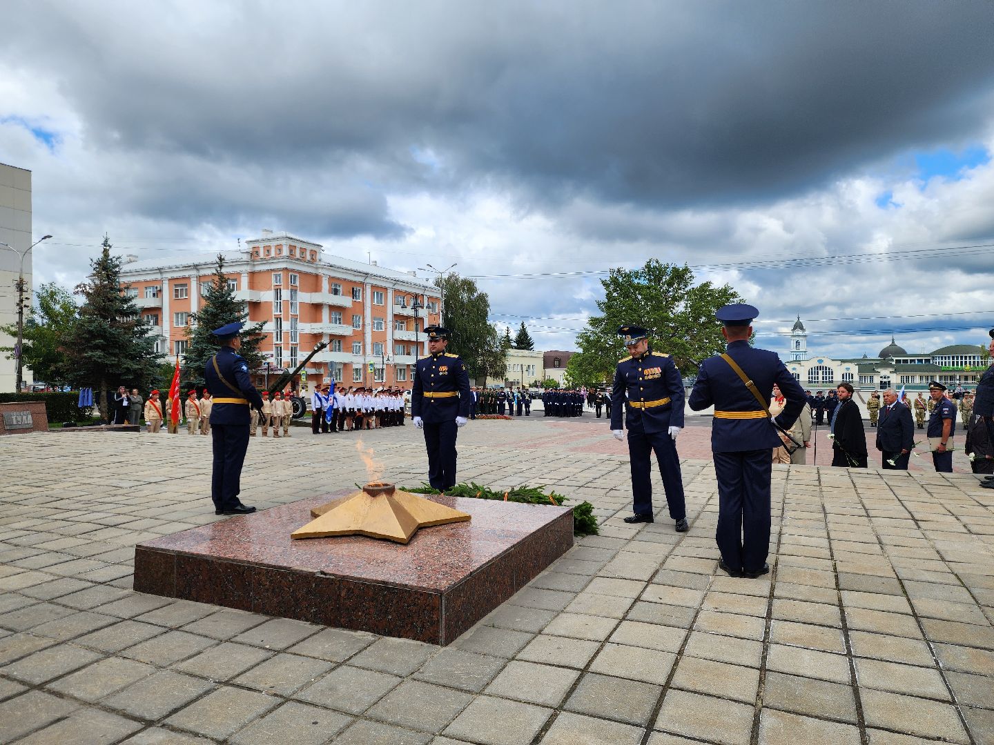 ногинск, митинг, жители, общество, день военно-воздушных сил, память, вечный огонь, ветеран,
