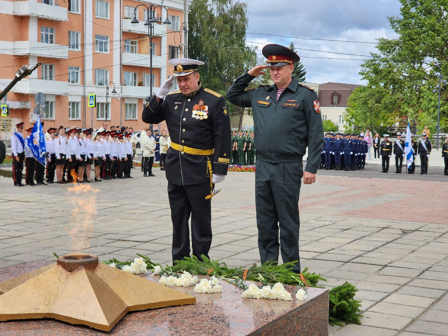 ногинск, митинг, жители, общество, день военно-воздушных сил, память, вечный огонь, ветеран,