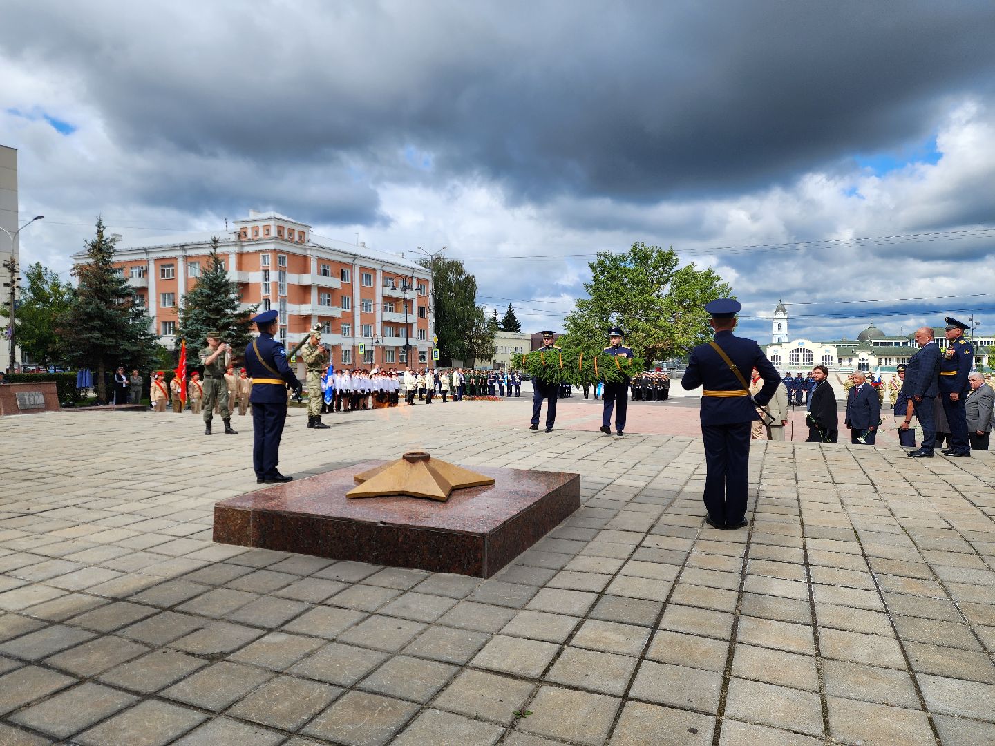 ногинск, митинг, жители, общество, день военно-воздушных сил, память, вечный огонь, ветеран,