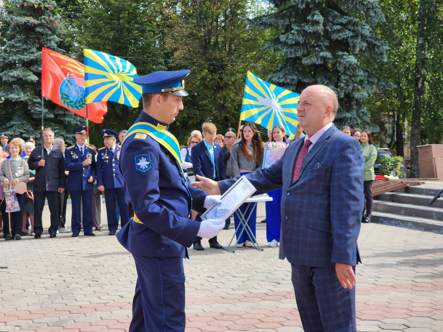 ногинск, митинг, жители, общество, день военно-воздушных сил, память, вечный огонь, ветеран,