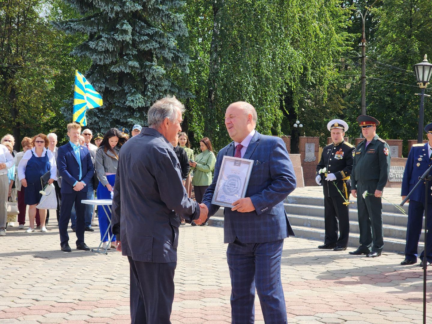 ногинск, митинг, жители, общество, день военно-воздушных сил, память, вечный огонь, ветеран,