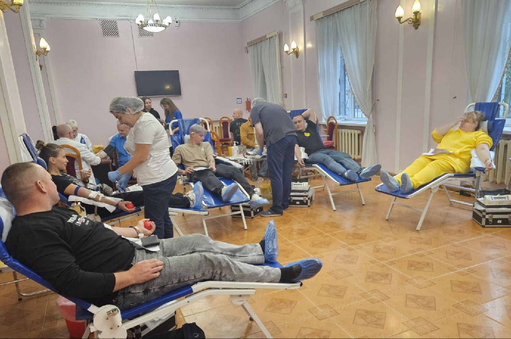 донорская акция, жуковский, красный крест,