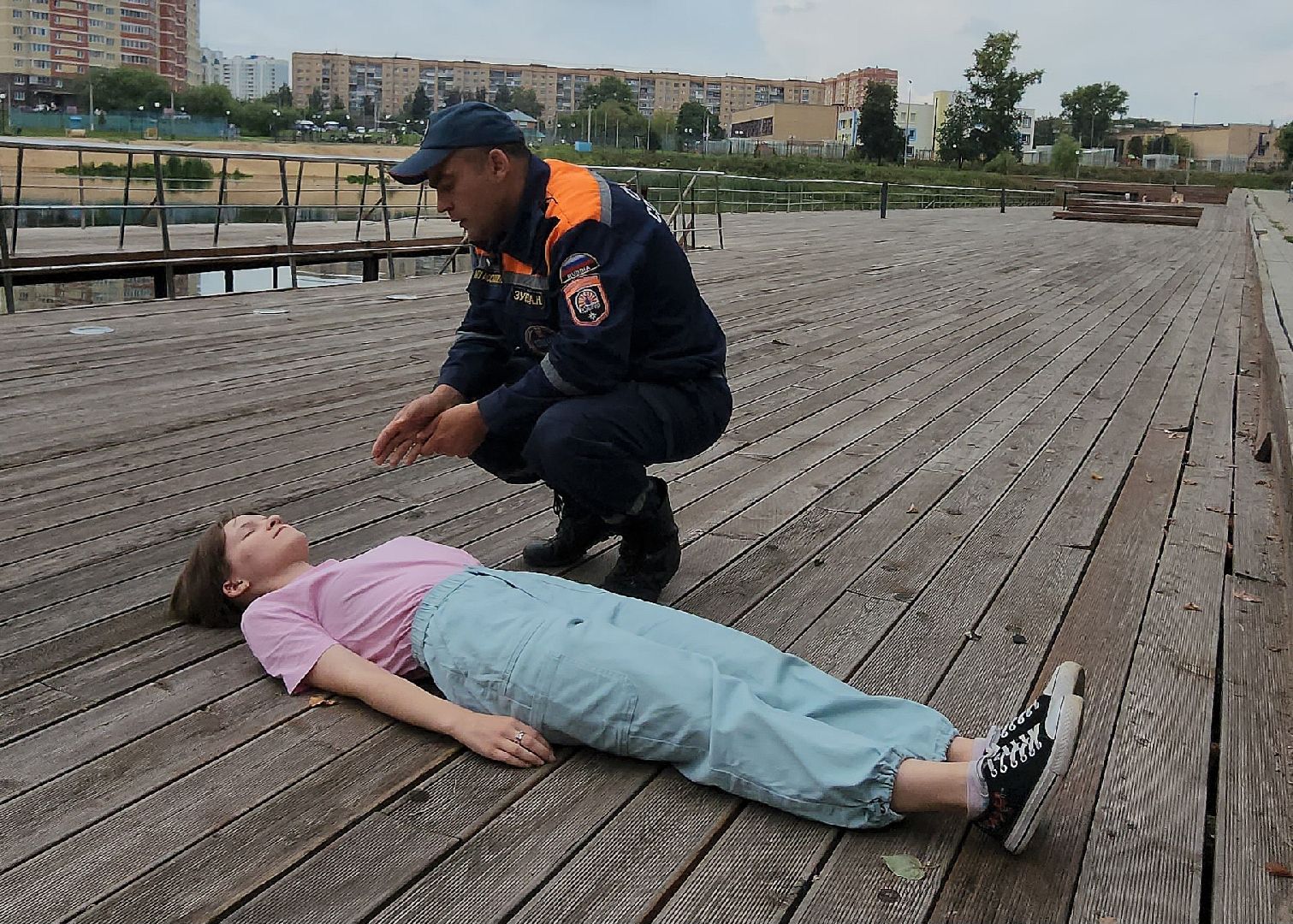 серпухов, подмосковье, спасатель, солнечный удар,