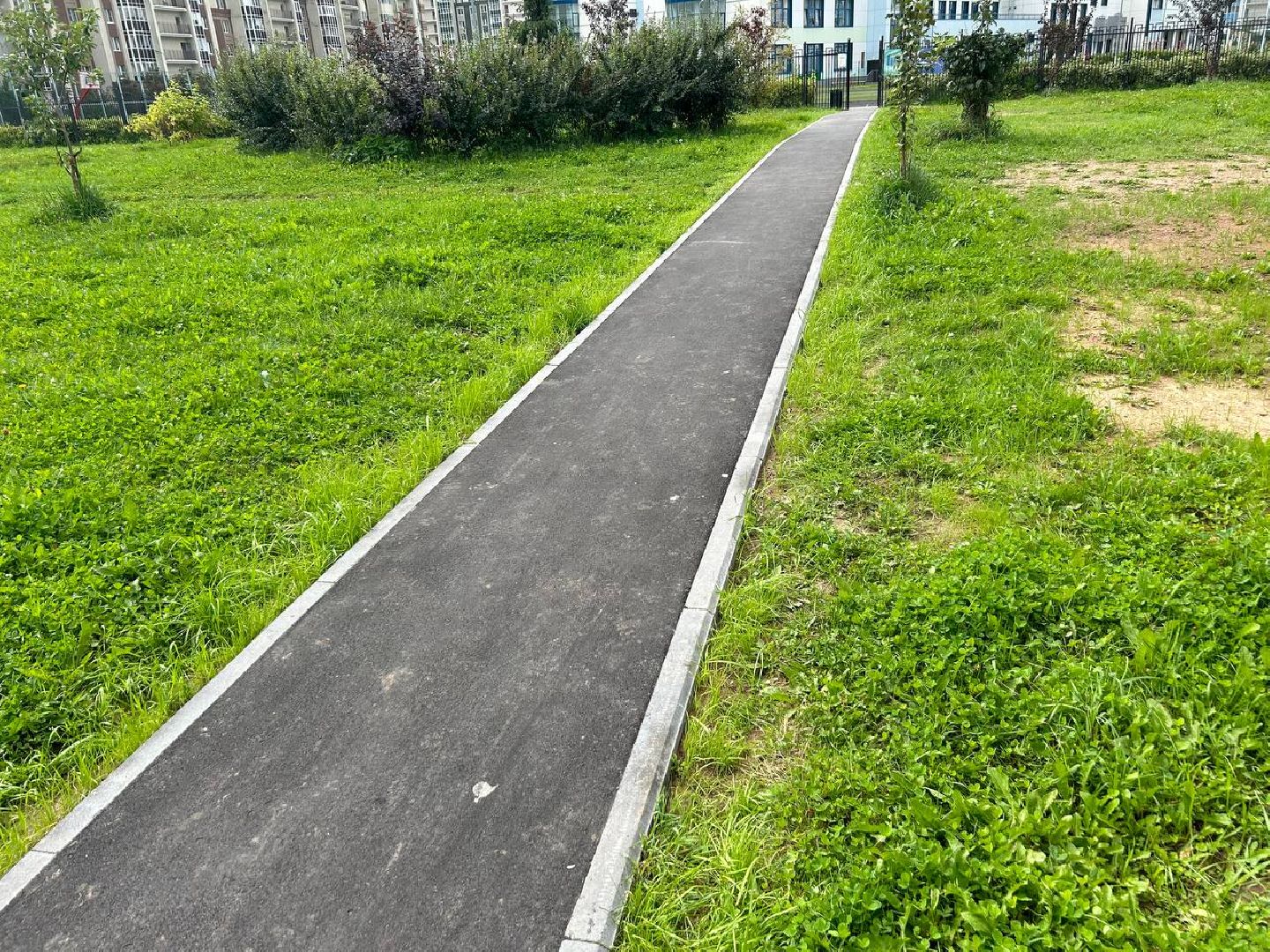 дорога к школе, подготовка к 1 сентября, благоустройство, микрорайон Южный, Домодедово,