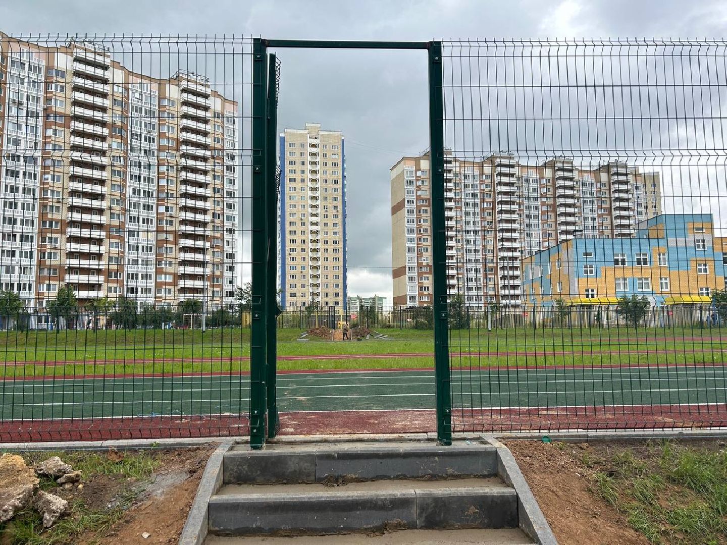 дорога к школе, подготовка к 1 сентября, благоустройство, микрорайон Южный, Домодедово,