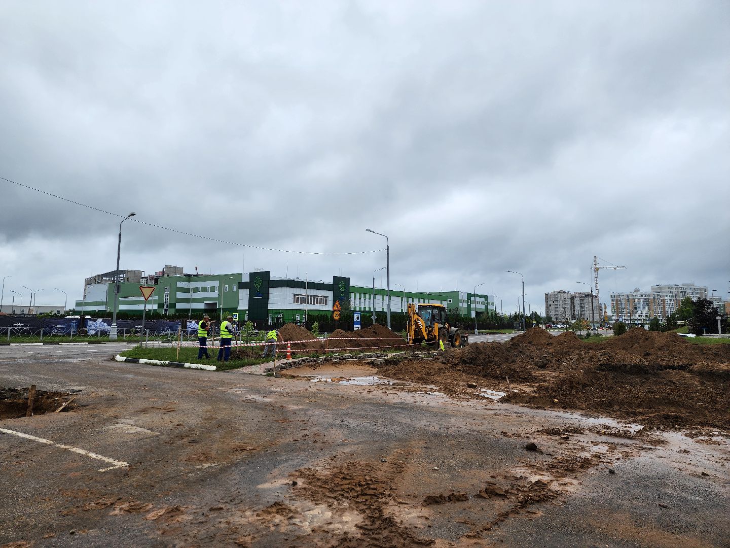 Дубна, ОЭЗ Дубна, Благоустройство, Парковки,