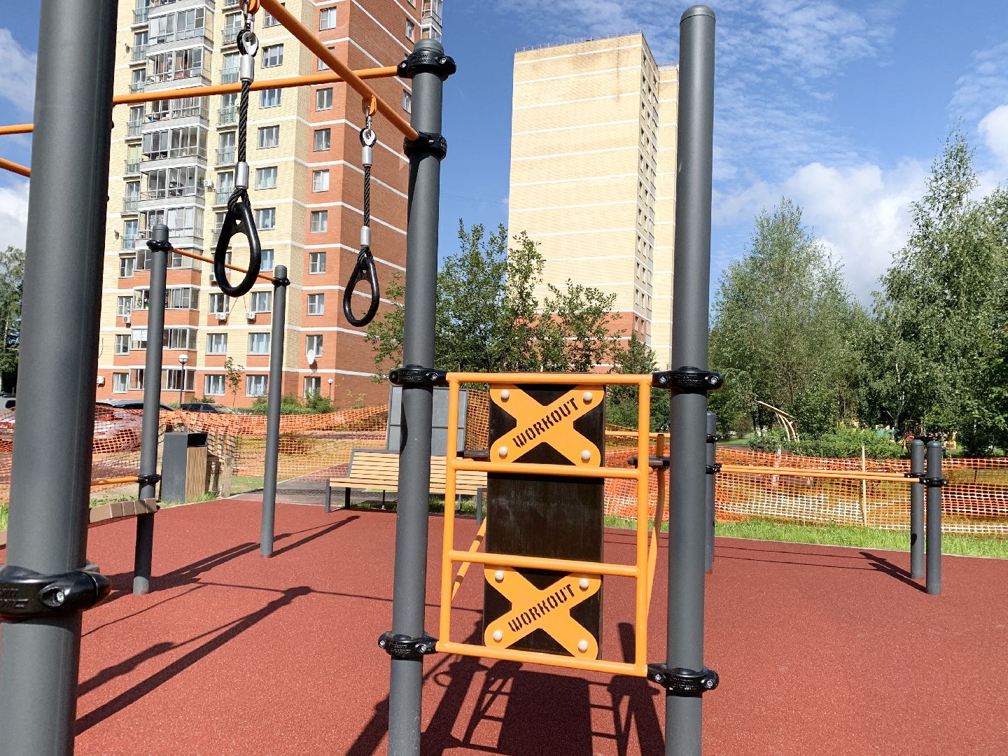 Балашиха, Подмосковье, благоустройство дворов, воркаут-площадка,