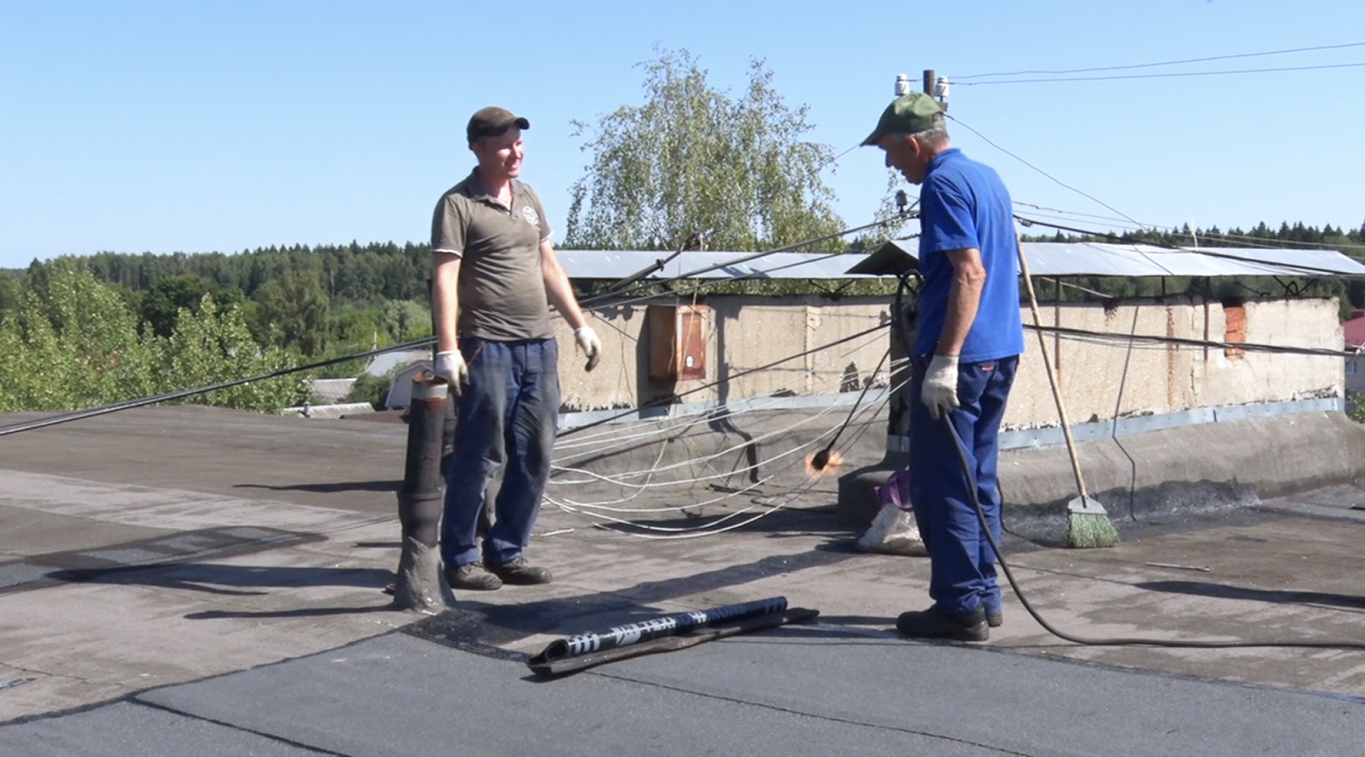 Клин, общество, ЖКХ, ремонт кровель,