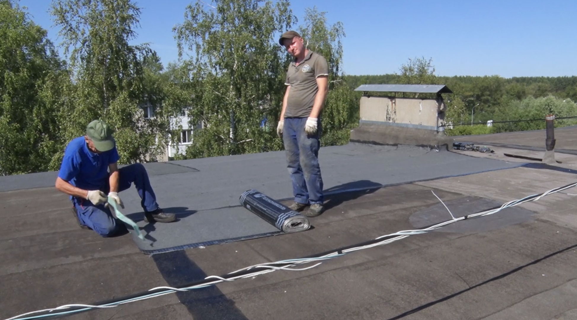 Клин, общество, ЖКХ, ремонт кровель,