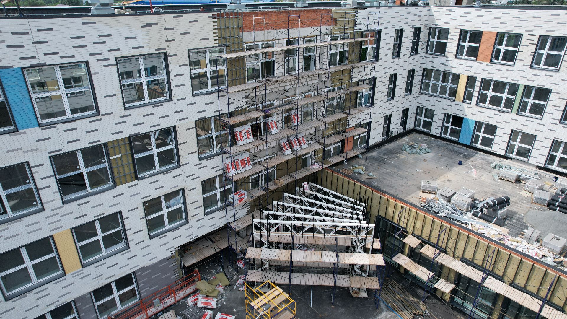 видео с коптера, лицей, авиатика, лобня,