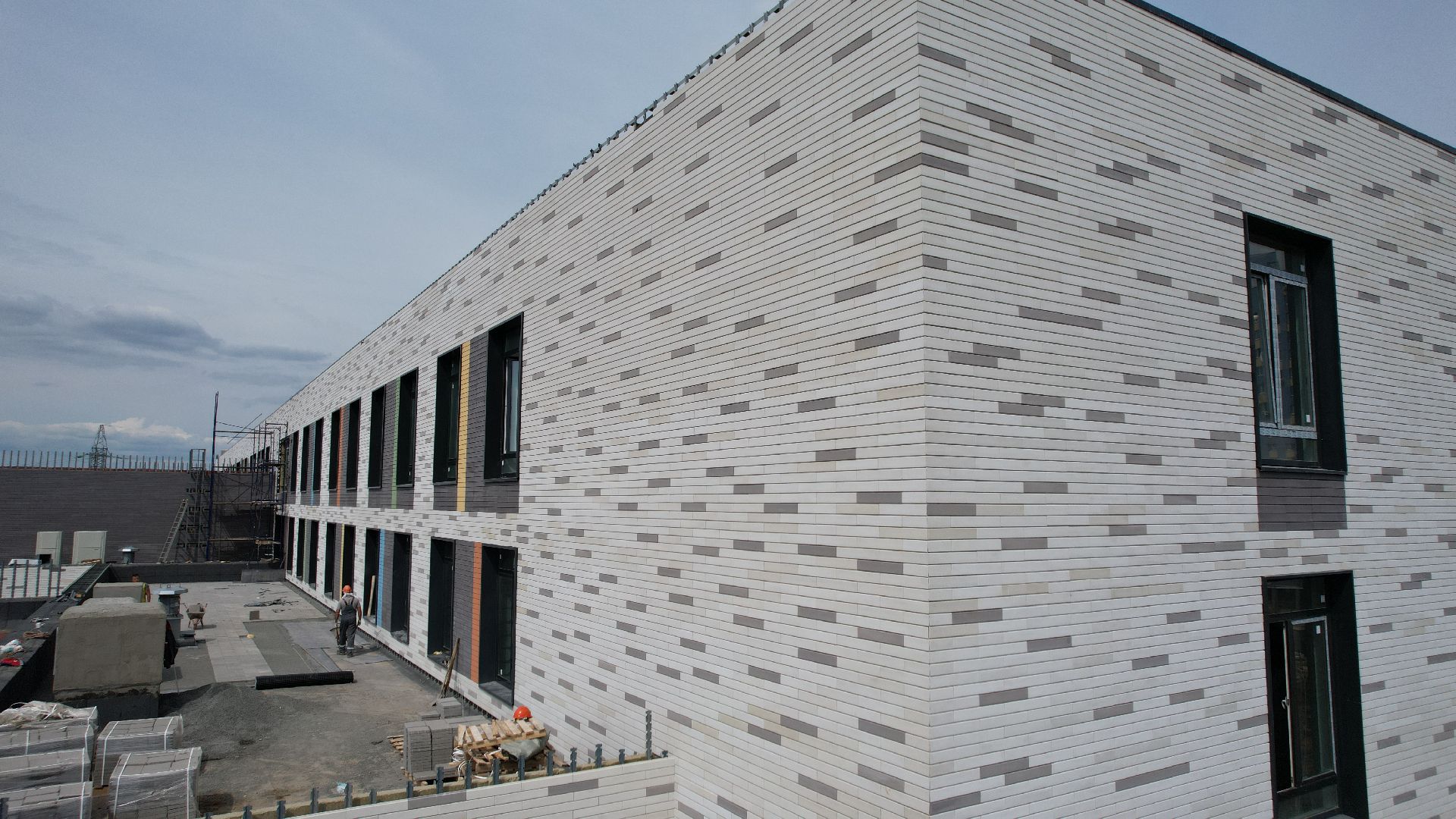 видео с коптера, лицей, авиатика, лобня,