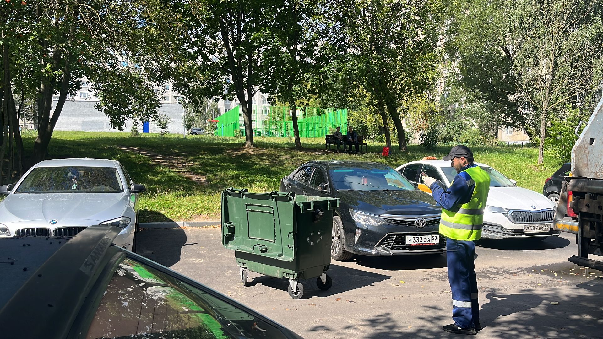 вывоз мусора, вывоз отходов,