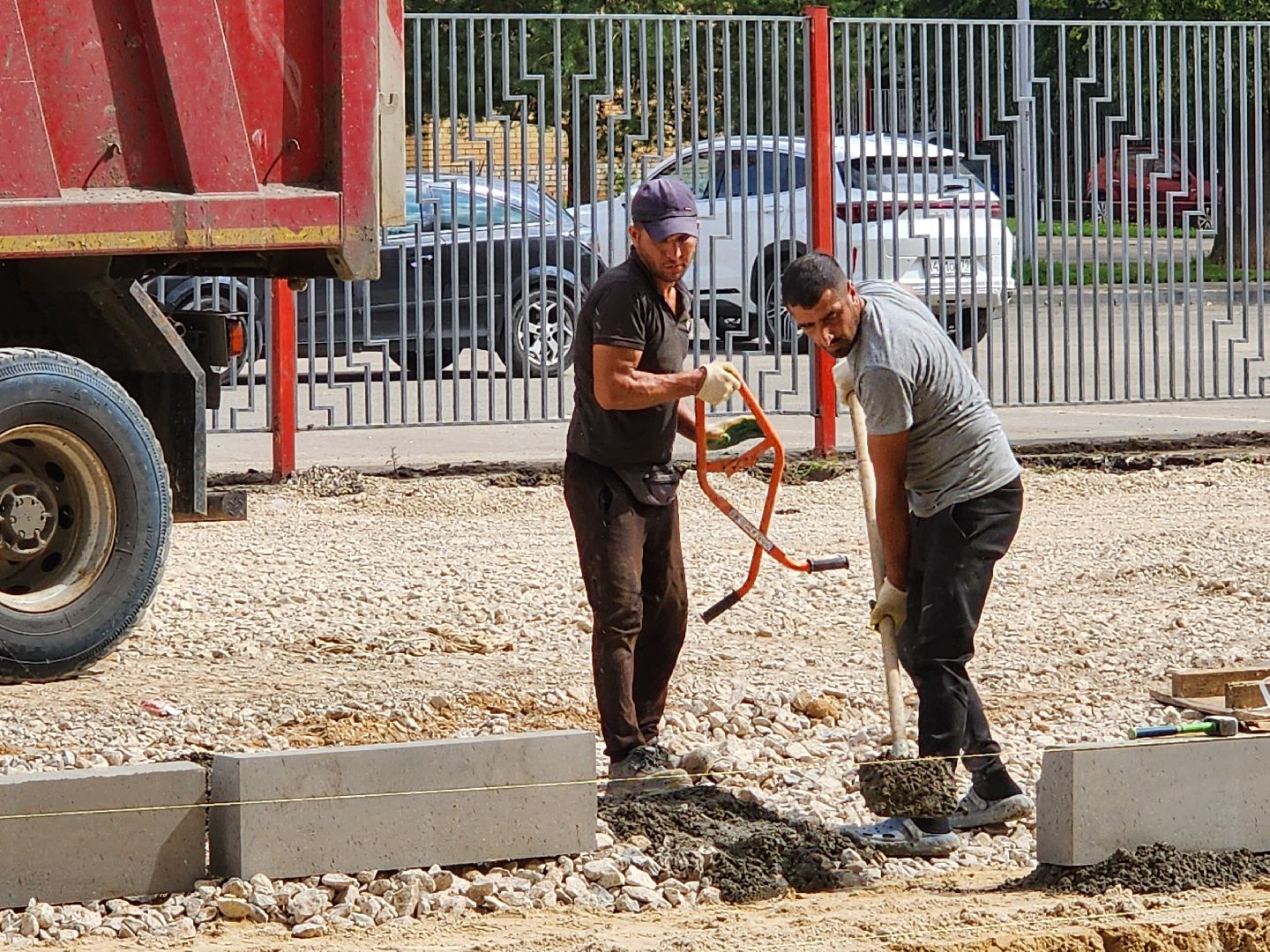 Чехов, улица Лопасненская, благоустройство двора, формирование комфортной городской среды, парковки, проезды, тротуары,