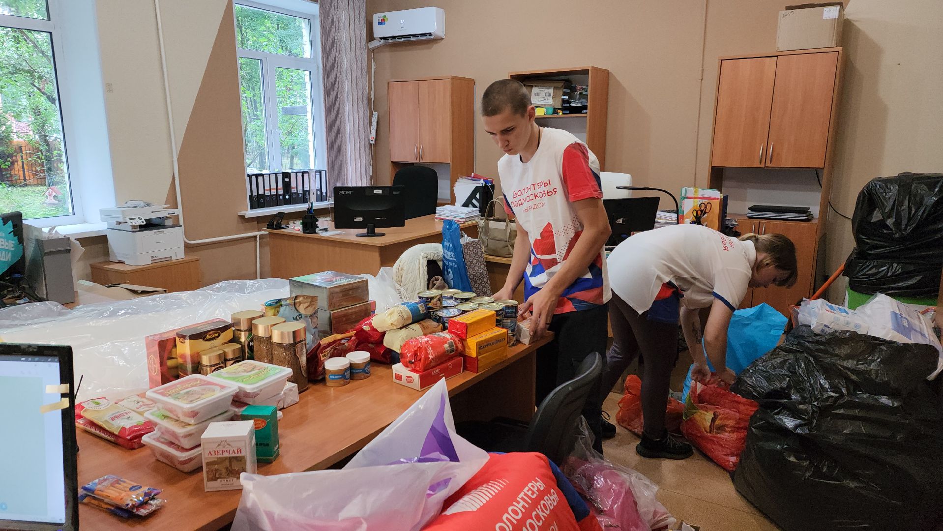 пушкино, гуманитаная помощь, курская область, беженцы, сбор гумпомощи, акция,