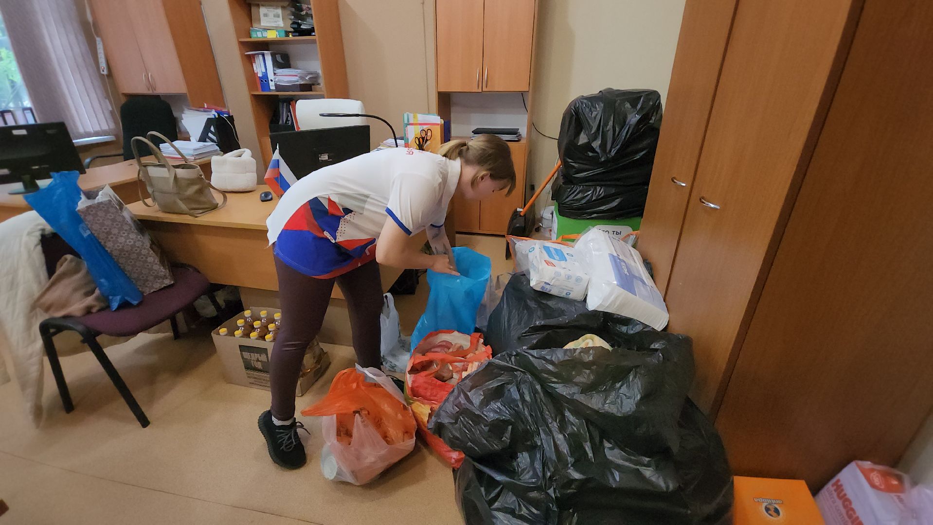 пушкино, гуманитаная помощь, курская область, беженцы, сбор гумпомощи, акция,