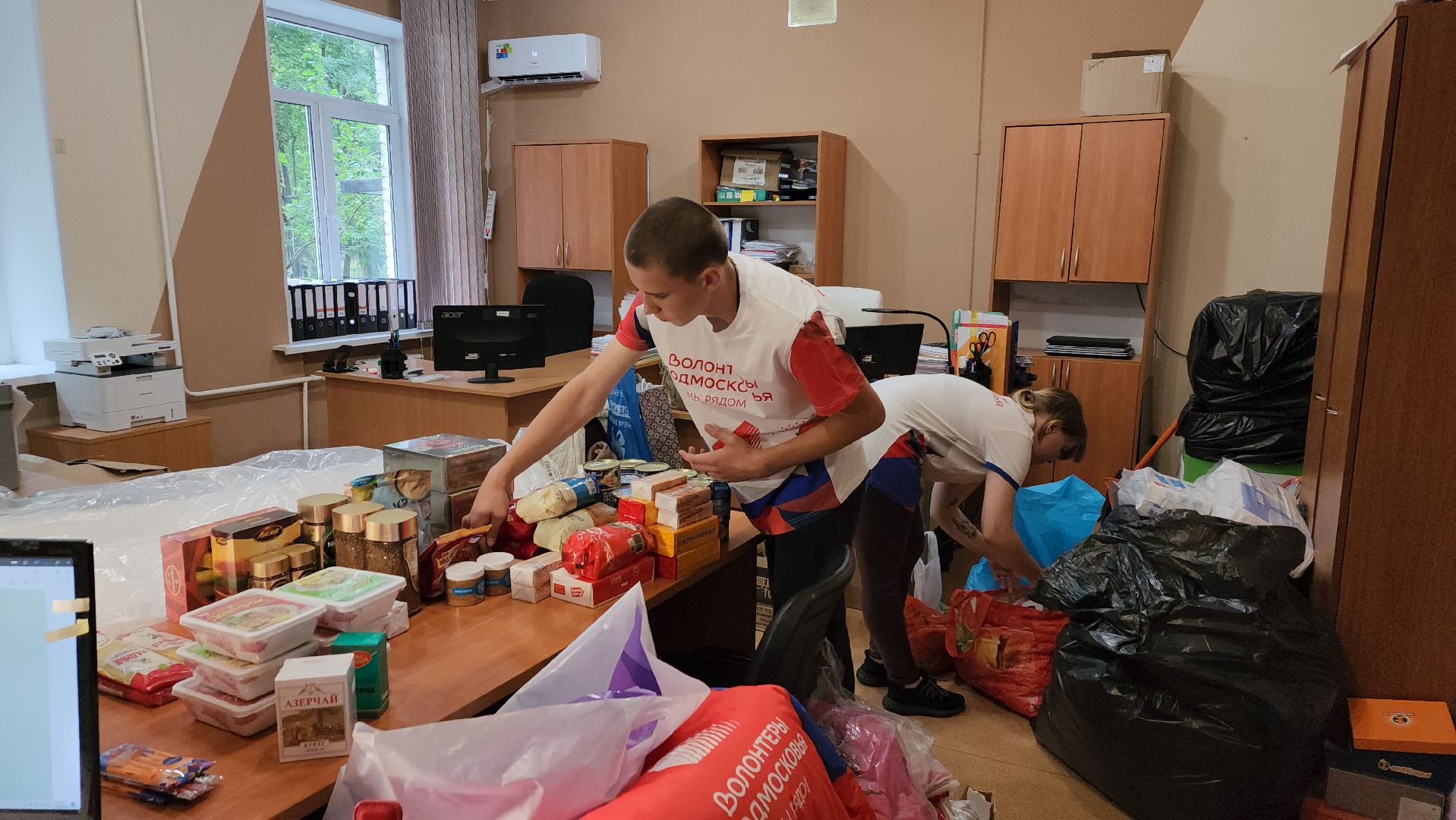 пушкино, гуманитаная помощь, курская область, беженцы, сбор гумпомощи, акция,