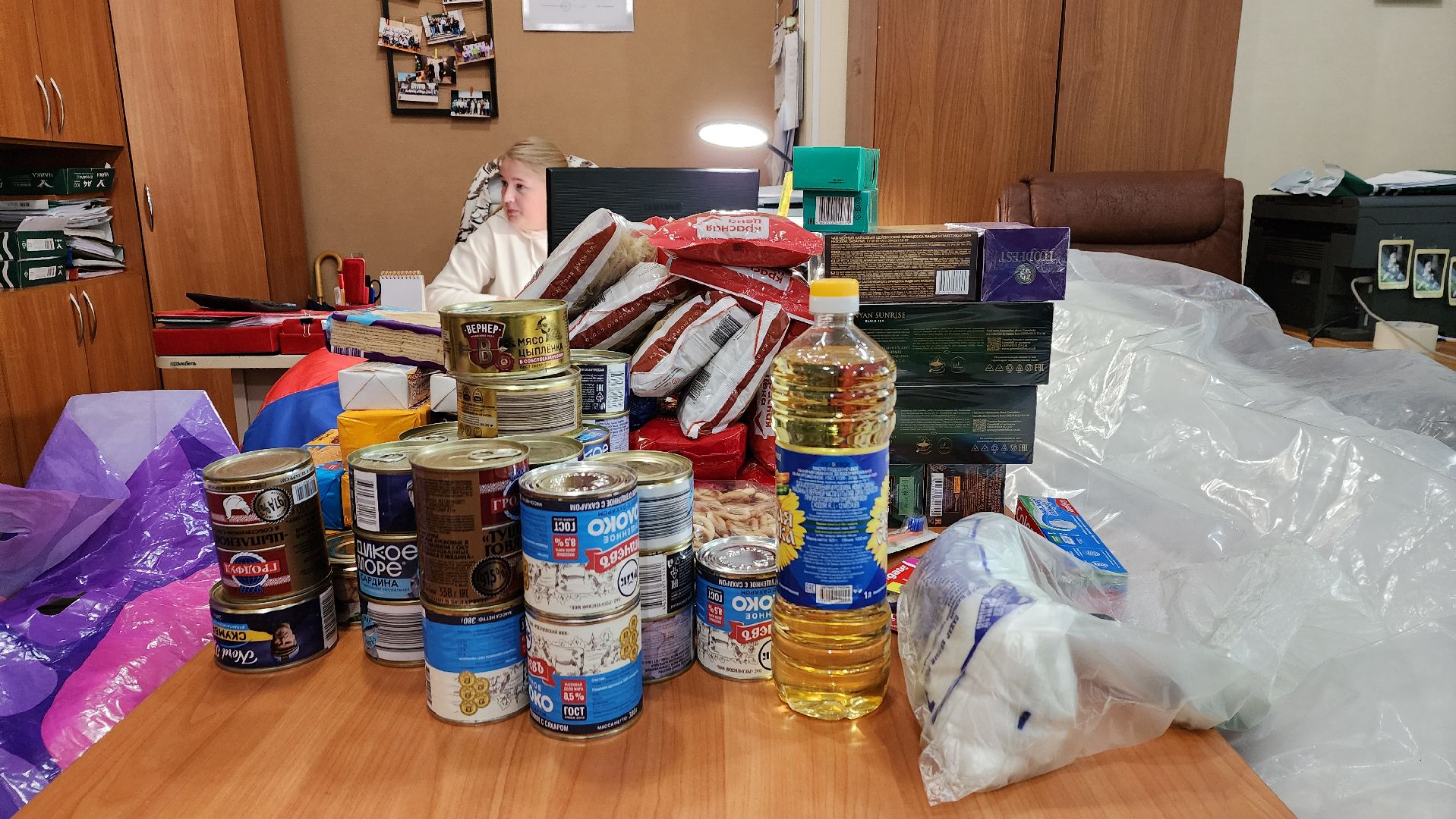 пушкино, гуманитаная помощь, курская область, беженцы, сбор гумпомощи, акция,