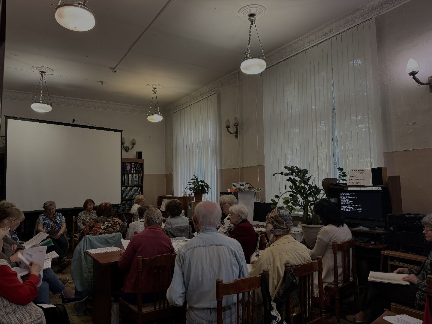 фрязино, библиотека, музыка, старшее поколение,