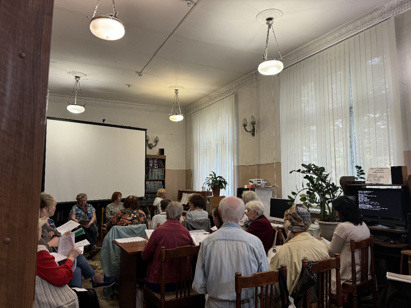 фрязино, библиотека, музыка, старшее поколение,