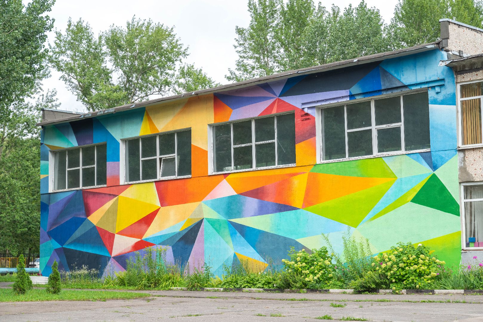 Реутов, школа, образование, спорт, полоса препятствий,