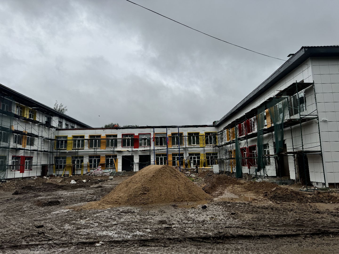 шаховская, капитальный ремонт, ремонт школы,