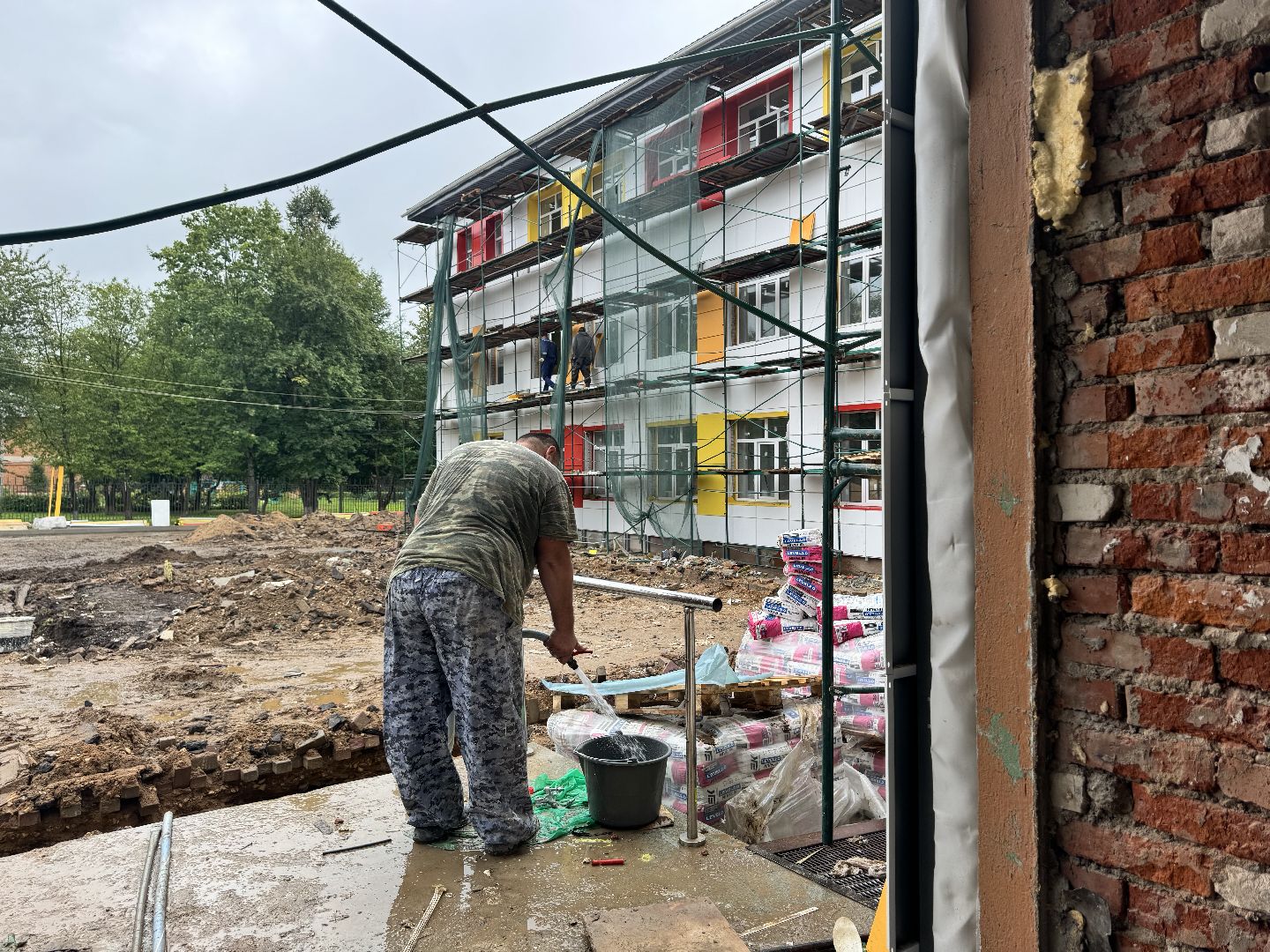 шаховская, капитальный ремонт, ремонт школы,