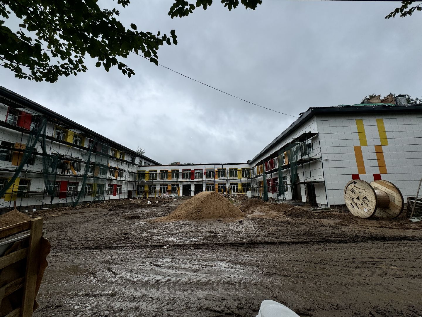 шаховская, капитальный ремонт, ремонт школы,