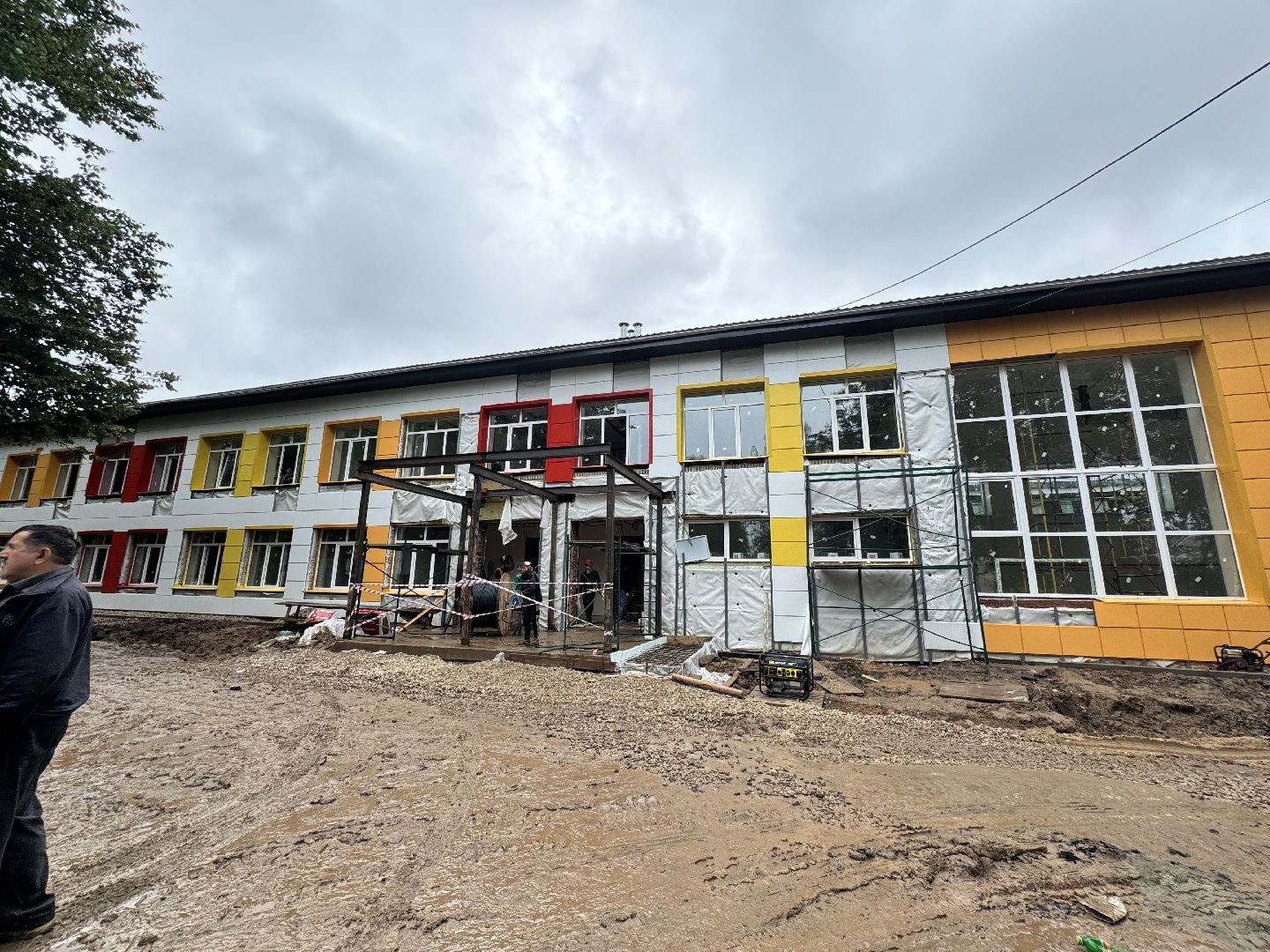 шаховская, капитальный ремонт, ремонт школы,