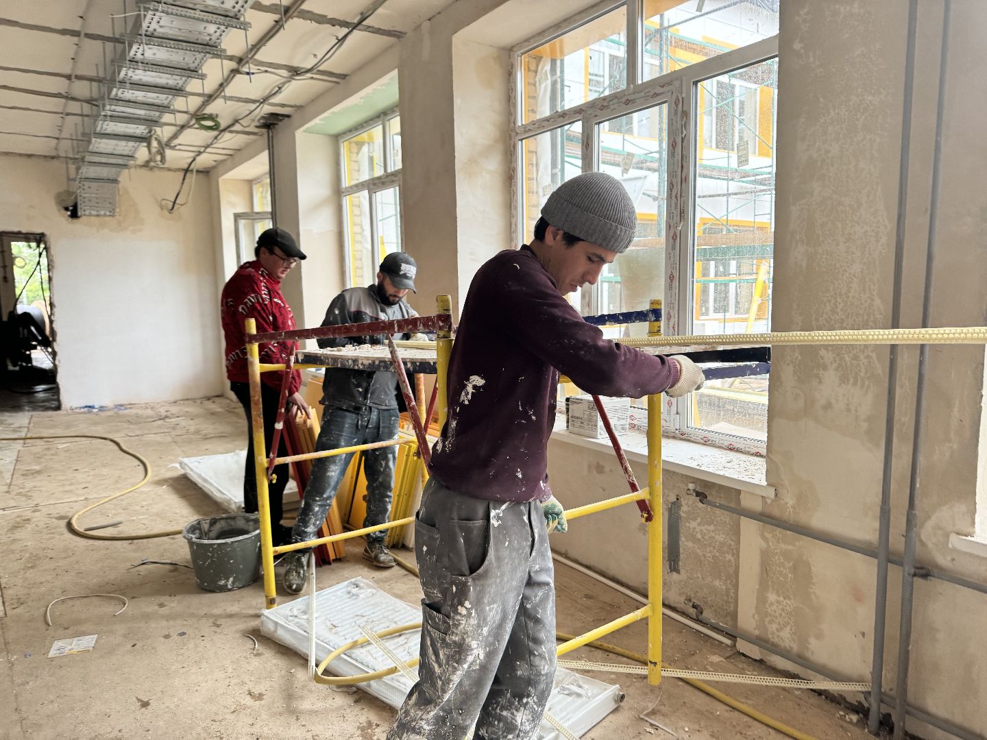 шаховская, капитальный ремонт, ремонт школы,