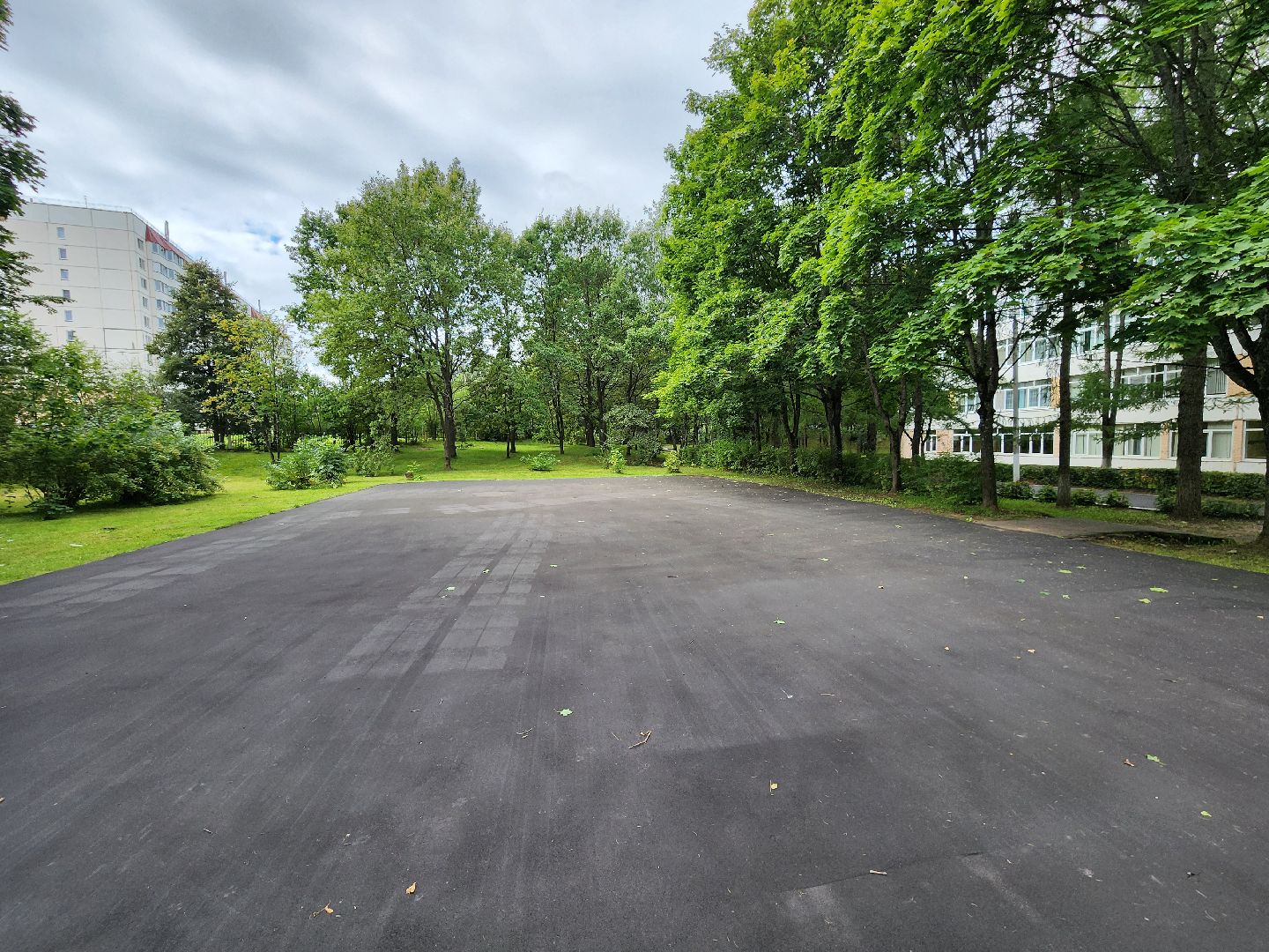 Чехов, школа 8, благоустройство, входная группа, дворовая территория, пешеходная дорожка, система Безопасный регион,