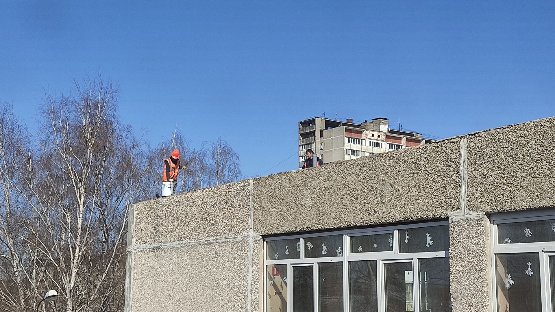 Лобня, строительство, школа