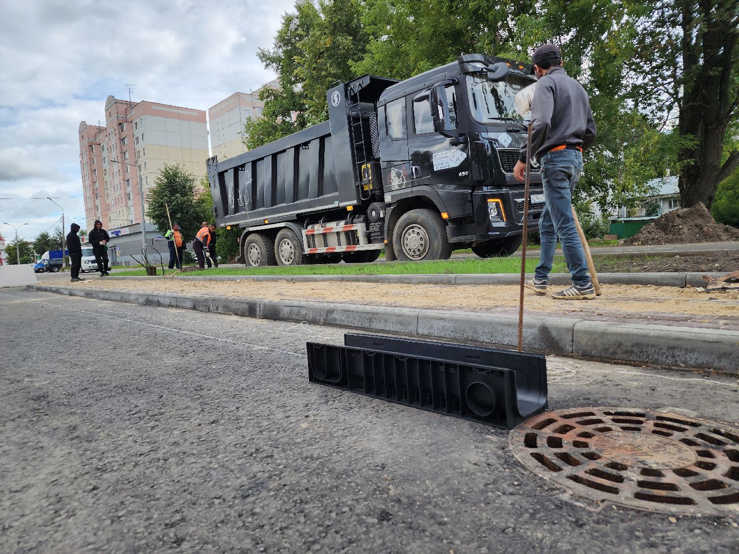благоустройство, Зимний театр Орехово-Зуево, орехово-зуевский округ,