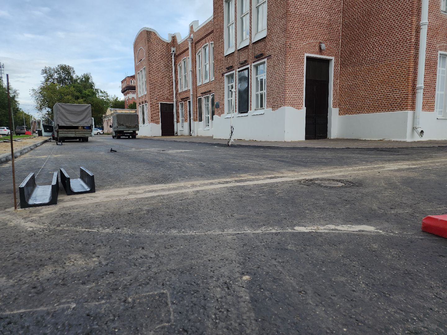 благоустройство, Зимний театр Орехово-Зуево, орехово-зуевский округ,