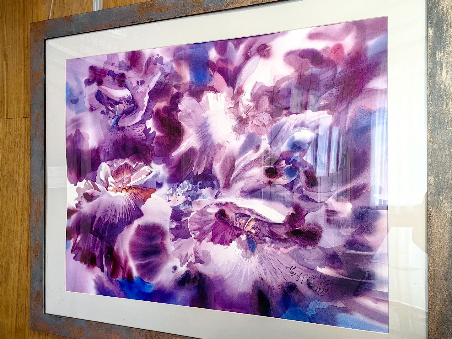 выставка картин, Дом космонавтов, художница, цветы, звездный городок,