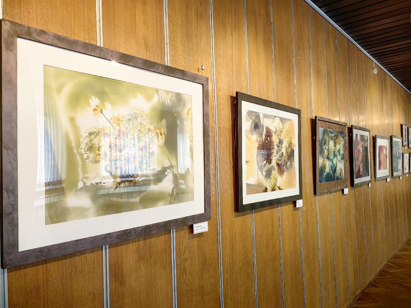 выставка картин, Дом космонавтов, художница, цветы, звездный городок,