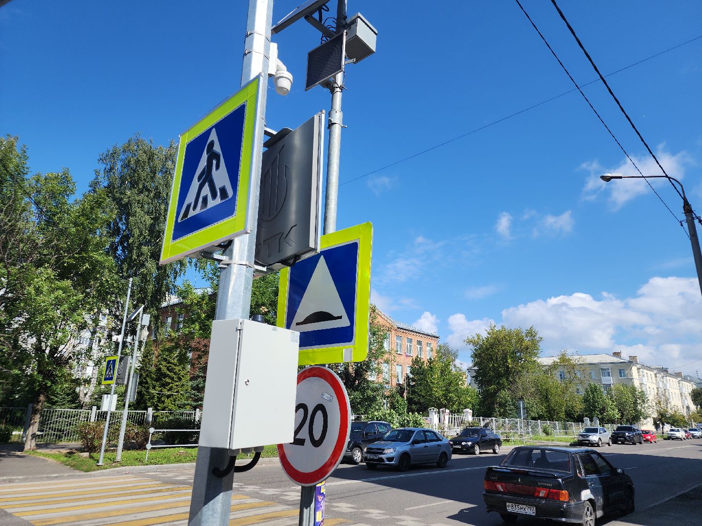 орехово зуево, дороги, умный переход,