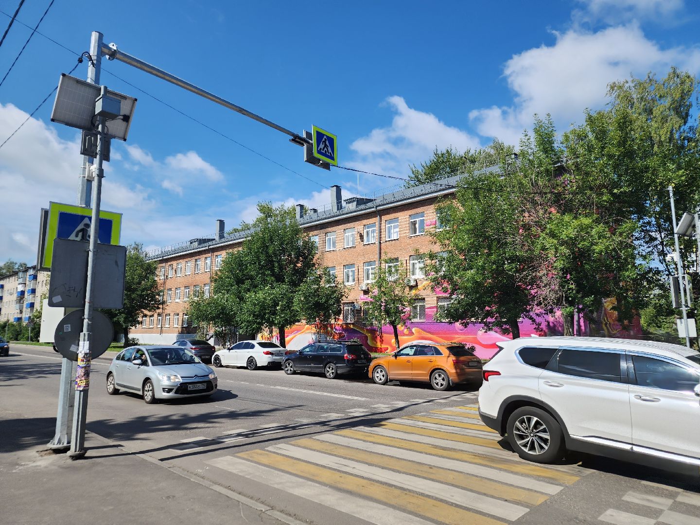 орехово зуево, дороги, умный переход,