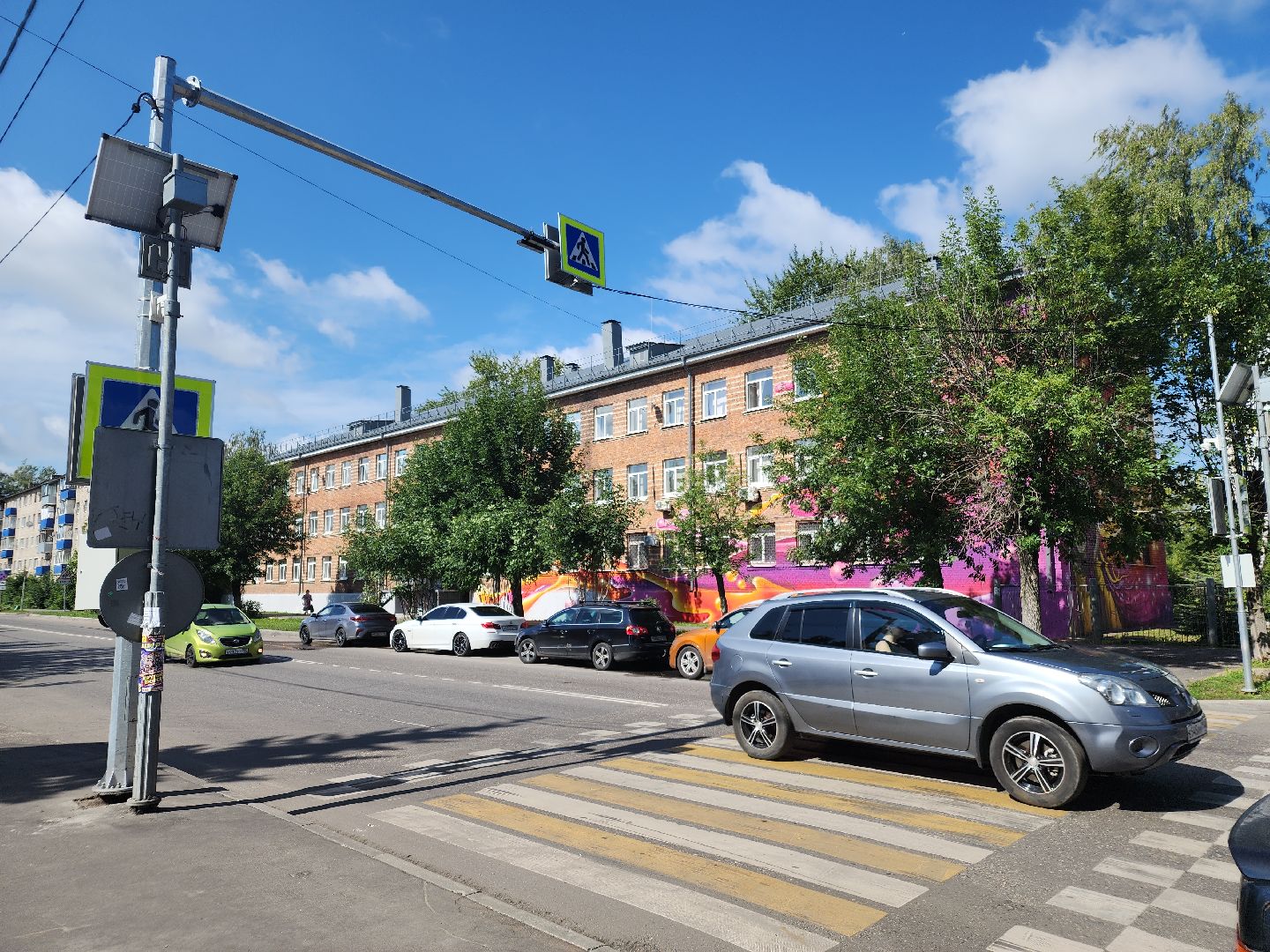 орехово зуево, дороги, умный переход,