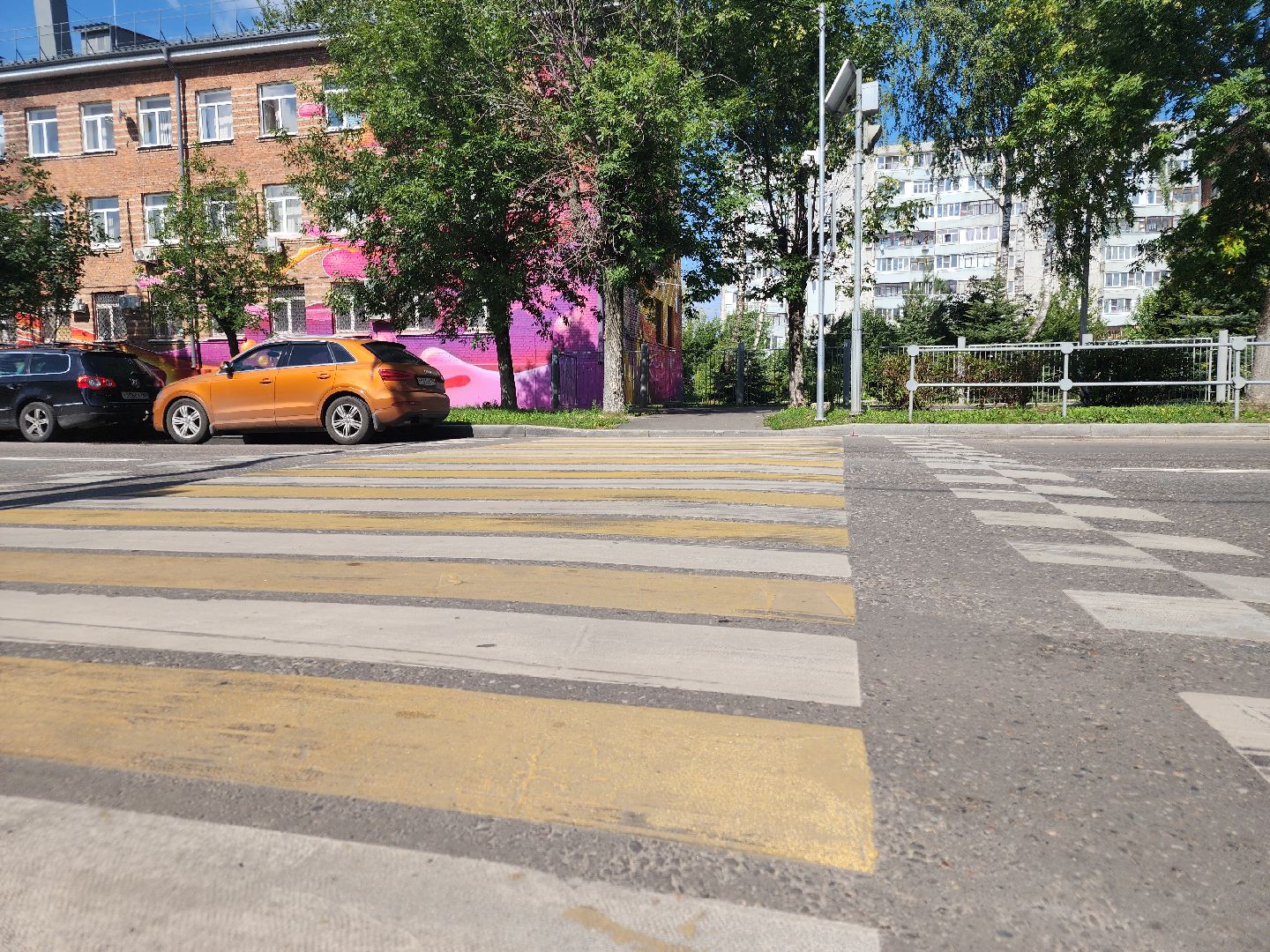 орехово зуево, дороги, умный переход,