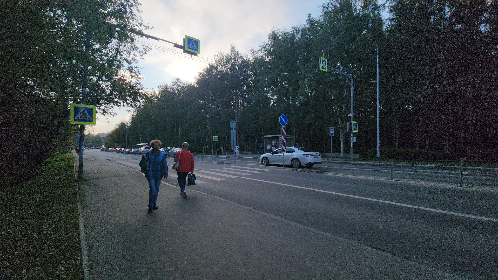 дорожные знаки, Лобня, дороги,