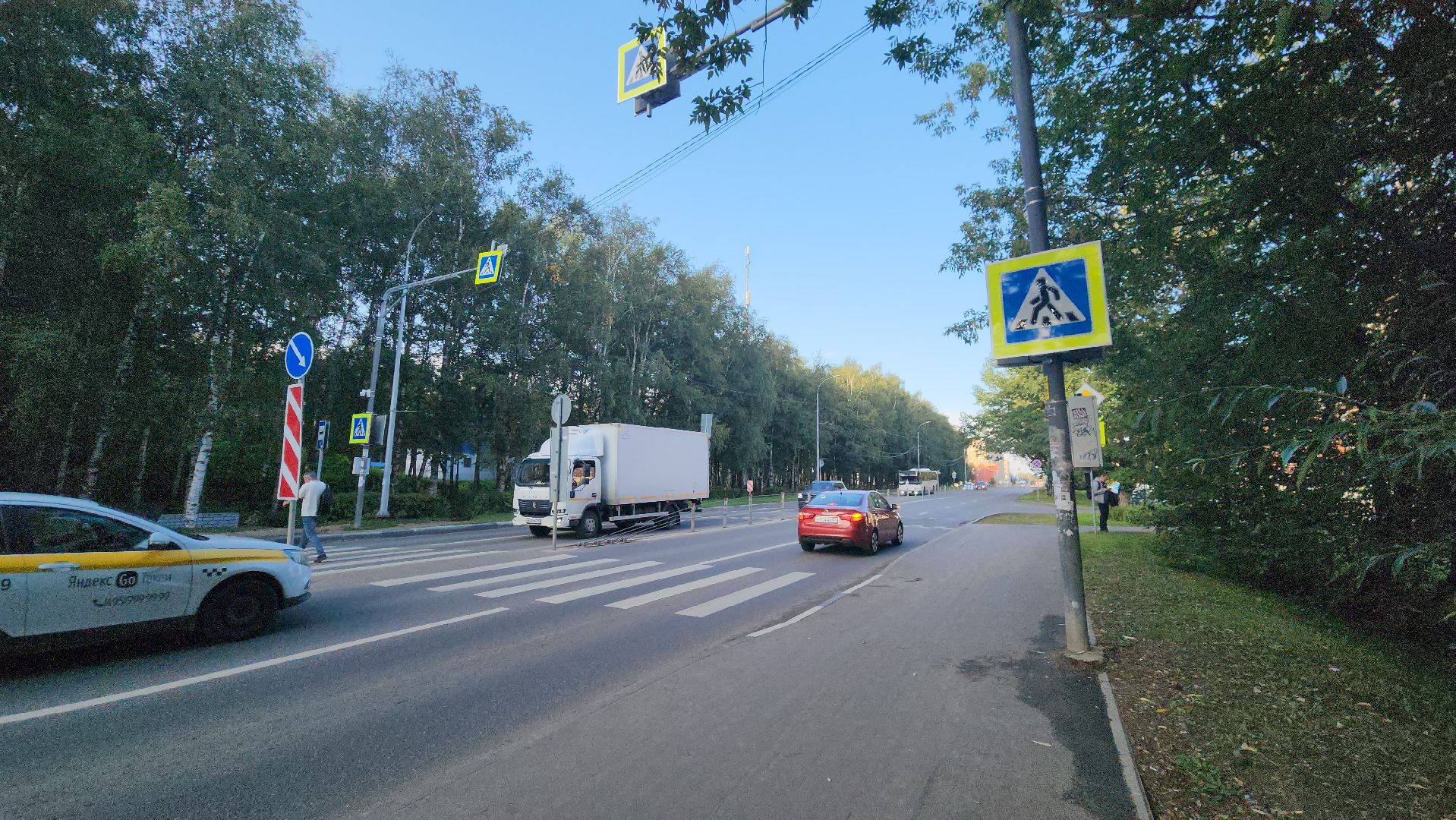 дорожные знаки, Лобня, дороги,