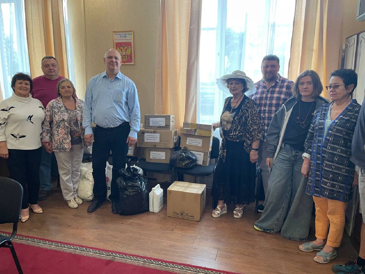 Дмитров, СВО, Гумпомощь, Общественная палата,