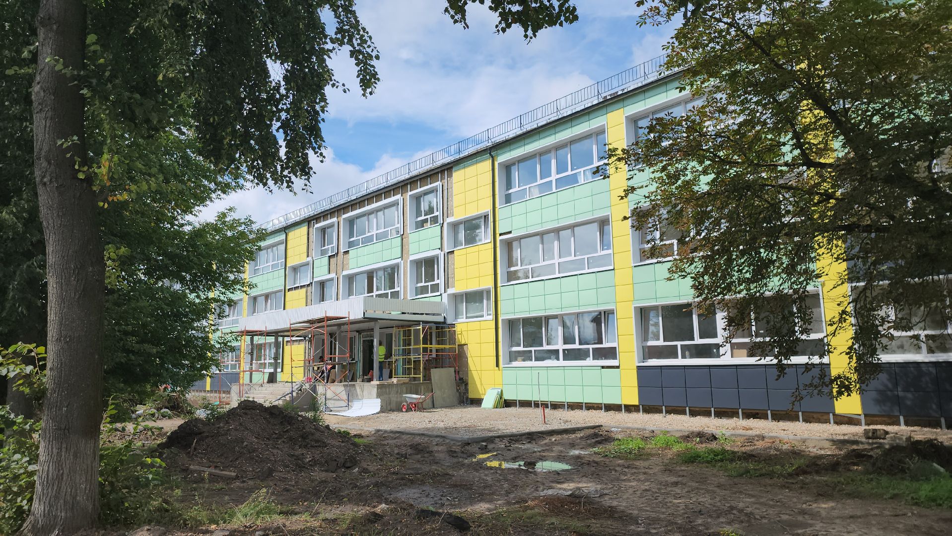 серпухов, подмосковье, капремонт школы,