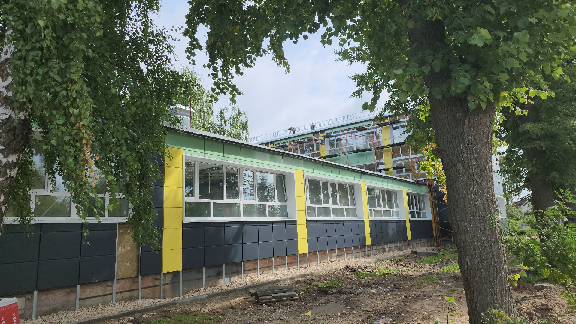 серпухов, подмосковье, капремонт школы,