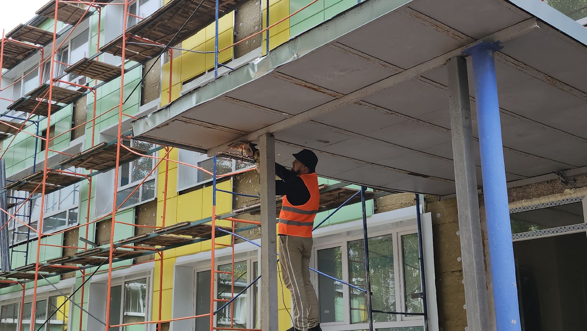 серпухов, подмосковье, капремонт школы,