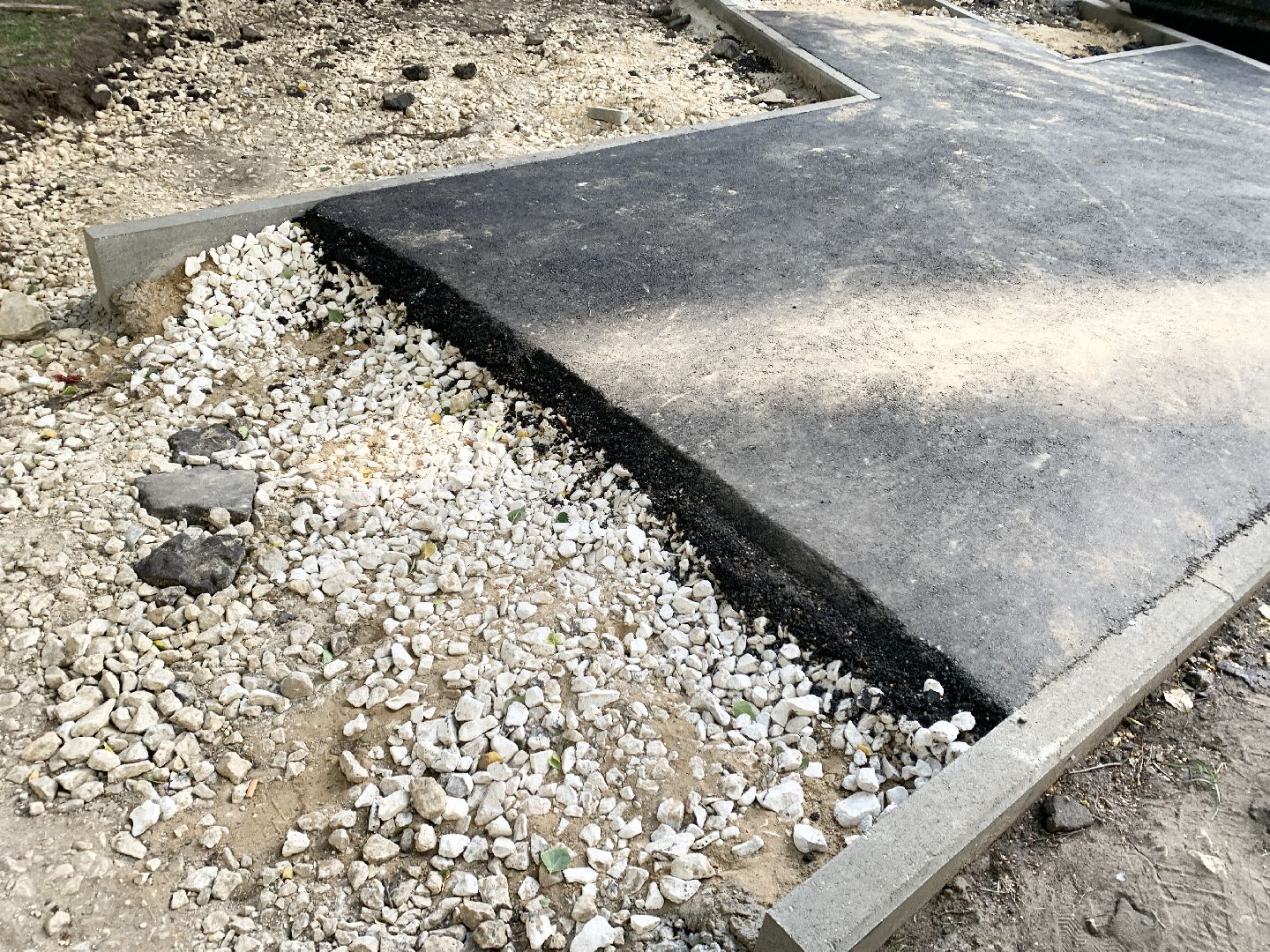 Балашиха, Подмосковье, Благоустройство дворов, асфальтирование дорог, бордюры,