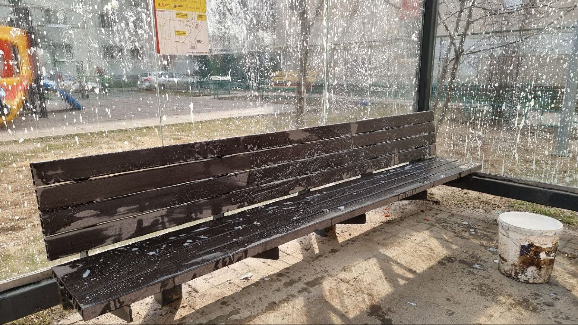 уборка, мытье остановок, Дзержинский, ЖКХ