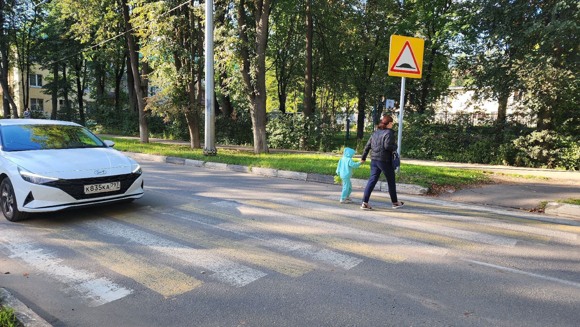 Школа, Учебный год, Лобня, пешеходные переходы,